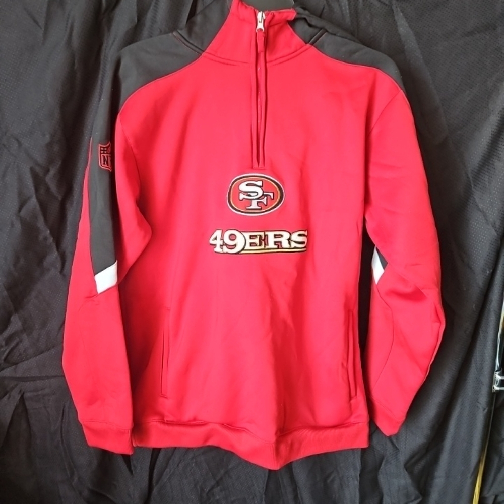 Team Apparel Youth Red PulloverSan Francisco Youth Fleece Team Apparel Xl Red
